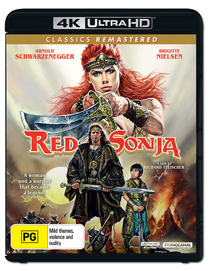 RED SONJA 4K Restoration Headed To Home Entertainment This August